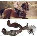 Buy Hand-Carved Western Cowboy Spurs - Steel Horse Racing Equipment for Riders - Buy Online on GoSupps.com
