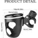 2 Pcs Cup Holder for Walker - Walker Cup Holder | Cup Phone Holder Anti-Slip Design Not Easy to Slip for Stroller Electric Scooter Wheelchair Ondian - Buy Online on GoSupps.com
