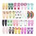 Children's hair clips 20 couples girls hair clips animal hair clips set cartoon hair clips baby girl hair clips metal animal hair clips for baby toddlers girls children