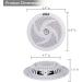 Pyle PLMRS5W Marine Speakers - 5.25 Inch 2 Way Waterproof Stereo Sound System - 180 Watt Power, Weather Resistant, Low Profile Design - White (1 Pair) - Buy Online on GoSupps.com