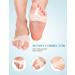 Jiahao Toe Separator & Big Foot Spacer Forefoot Metatarsal Cushions for Ball of Foot Pain Relief | Unisex Comfort - Buy Online on GoSupps.com