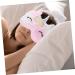 ERINGOGO Couvre-yeux En Peluche Licorne Gar on Et Filles Masque Pour Dormir Doux Taille Unique Motif Tie-dye Violet Confortable Et Occultant Pour Sieste Soir e Pyjama Et Voyages - Buy Online on GoSupps.com