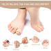 Buy Soodyoow Silicone Toe Protection | 5 Pcs Gel Toe Separators & Cushions for Cornal Eyes & Valgus Support - International Shipping - Buy Online on GoSupps.com