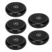 Portable nursing care pager 5 pieces wireless call button for older patients personal home warning system wireless SOS call button print button for restaurant tea house caf service