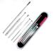 5pcs Beauty Bio Spiral Ear Pick Wax Removal Curette Cleaner - Silver - Buy Online on GoSupps.com