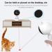 Cat Toy Interactive Automatic USB Motion Activated Laser Toy for Indoor Cats Dogs Kitten Kitty Fast and Slow Pattern 1200mAh Battery Silent Pet Laser Pointer Toy - Buy Online on GoSupps.com