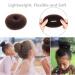 SQULIGT 5 PCS Donut Hair Bun Maker Set - Dark Brown Ring Style Bun Makers (2 Large, 3 Small) - Buy Online on GoSupps.com
