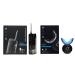 MOON Teeth Whitening Kit with LED Light Wireless 5 Minute Treatment Gentle on Teeth Helps Remove Stains from Coffee Smoking Wine Soda and Water Flosser for Teeth Cleaning and Gum Health Cordle