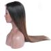 Zana Wigs - 20 Ombre Brazilian Real Hair Lace Front Wig for Dark-Skinned Women | Adhesive-Free Silky Smooth with Baby Hair - Buy Online on GoSupps.com