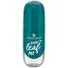 Essence Cosmetics Gel Nail Color Gellack Nagellack No. 19 Don't Leaf Me Green Expresser Long -lasting color -intensive glossy glossy without acetone vegan microplastics particle (8ml) 19(1 Pack)