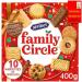 McVitie's Family Circle 10 premium varities Assortment of Creams Chocolate Jam and other Sweet Biscuits 400g single pack Bulk cookies Perfect for Gifting Mum & Dad by zamfoods nutrition info book 2