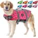 Emust dog chimney adjustable dog vest with rescue handling Dog chimney for small/medium/large dogs XS new pink XS new pink