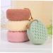 Beavorty 2pcs Face & Body Sponge Bath Scrubber Set - Exfoliating Loofah Shower Brush and Towel - Buy Online on GoSupps.com