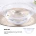 Fomiyes Transparent Small Sink - Durable Makeup & Nail Art Bowl Ideal for Cosmetics & Facial Cleaning - Buy Online on GoSupps.com