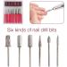30 000RPM Nails Drill Machine 65W Electric Nail File Polishing Grinding Professional Manicure Acrylic Varnish Tool Gold Blue - Buy Online on GoSupps.com