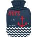 Naanle Chevron Anchor Hot Water Bottle | 1L Transparent Heat Bottle for Bed & Feet Warmer | Pain Relief & Cold Therapy - Buy Online on GoSupps.com