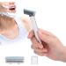 Rotating Men's Double Edge Shaver - Portable Salon Quality Razor for Home Use | International Shipping - Buy Online on GoSupps.com