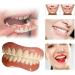 1 Pair Fake Temporary Dentures Removable Upper and Lower Dentures Instant Veneers Natural Dentures Cosmetic False Teeth Whitening for Bad Teeth - Buy Online on GoSupps.com