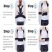 Buy Adjustable Posture Corrector & Back Brace for Adults & Kids - Spinal Support Neck & Clavicle Trainer - Improve Hunching & Bad Posture (Large Black - Buy Online on GoSupps.com