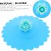 Zerodeko 12 Pcs Silicone Cup Lid Silicone Cover Travel Fruit 11x11x3cmx3pcs Light Bluex3pcs - Buy Online on GoSupps.com