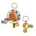 Dolce Earth Activity Pendant & Teething Ring - Laura Snail