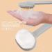 Ainiv 2 Pack Back Scrubber for Shower with Soap Dispenser - Long Handled Exfoliating Body Scrubber - Wet/Dry Brushing - Soft Bristles - Grey & Pink - Buy Online on GoSupps.com