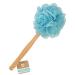 Beech Wood Bath Accessories Net Sponge - Blue | Eco-Friendly Exfoliating Tool - Buy Online on GoSupps.com
