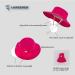 LANGZHEN Baby Girls Sun Protection Beach Hat with Chin Strap | Wide Brim Toddler Kids Summer Play Hat - Rose, 1-2 Years - Buy Online on GoSupps.com