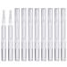 20Pcs Transparent Twist Pens 3ml Nail Twist Pens Empty Transparent Nail Oil Pen with Brush Empty Cuticle Oil Pen Cosmetic Container Pen for Lip Gloss Eyelash Growth Liquid