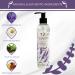 Sonoma Lavender Shower Gel - Natural Non-Toxic Body Wash with Essential Oils & Vitamins - 8oz - Buy Online on GoSupps.com