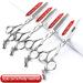 Professional 6-Inch Hair Styling Scissors - Japanese Quality Chinese Dragon Design | Perfect for Hairdressers - Set of 4 - Buy Online on GoSupps.com