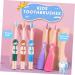 WOONEKY Children s Toothbrush Set - 4 Ergonomic Soft Nylon Travel Toothbrushes in Assorted Colors - Buy Online on GoSupps.com
