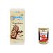 Italian Gourmet E.R. Mulino Bianco Tegolini Lean Cocoa Cream Set 10 Cake Snacks 350 g + Italian Gourmet Polpa 400 g Pack of 6