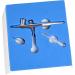 ABEST Salon Airbrush Makeup System Kit for Flawless Nail Art - Single Action Airbrush | International Shipping Available - Buy Online on GoSupps.com