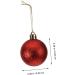 Alipis 72 Pcs Christmas Balls Decor Christmas Tree Bauble Xmas Christmas Tree Ornament Accessories Box Red 6.00X6.00X6.00CM - Buy Online on GoSupps.com