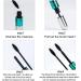 Lanmino Lash Cosmetics Vibely Mascara Double-Ended 4D Silk Fiber Lash Mascara 2 in 1 Thrive Mascara for Natural Lengthening and Thickening Effect Waterproof (#1) - Buy Online on GoSupps.com