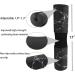 STRBEE MLX Barbell Pad - High Density Sponge for Squat, Lunge, Hip Thrust - Shoulder, Neck, Back, Crotch Protection - Gym & Olympic Barbell - BLACK - Buy Online on GoSupps.com