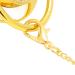 Personalized Golden Baby Pacifier - Curved Design Safe Materials & Clips | Newborn Essentials for 6-18 Months - Buy Online on GoSupps.com