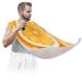 Lemon Beard Bib Apron Beard Hair Catcher for Men Shaving Fathers Day Anniversary Christmas Gifts for Dad Husband Beard Bib with 2 Suction Cups