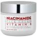 Natural Niacinamide Ultimate Strength Vitamin B Cream for Face | Nourishing Moisturizer w/Vitamin B Retinol Grapeseed Extract Hyaluronic Acid | Helps Smooth the Appearance of Fine Lines and Wrinkl