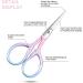 Professional Pink Beauty Tools | Stainless Steel Scissors for Facial Hair Ear Nose Eyebrow & Beard Trimming | Personal Care Essentials - Buy Online on GoSupps.com
