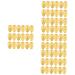 FRCOLOR 96 Pcs Hair Dye Earmuffs Ear Cap Bathing Shower Earmuff Ear Covers for Bath Reusable Ear Covers Waterproof Shower Cap Ear Color Protectors Gold Tool Crown Miss Multipurpose Plastic