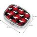 Portable Dachshund Buffalo Plaid Pill Case | Daily Pill Organizer for Travel | Best eCommerce Pill Storage - Buy Online on GoSupps.com