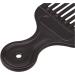 La Moda Black Plastic Afro Comb - Stylish and Durable - Buy Online on GoSupps.com