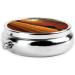 Golden Wheat Field Under Moonlight Portable Metal Pill Box | Round Mini 3-Compartment Design | Travel-Friendly Small Pill Organizer - Buy Online on GoSupps.com