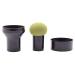 Dolovemk Dark Green Makeup Puff Brush with Handle - Mushroom Head Powder Puff Blender & Cover for Flawless Application - Buy Online on GoSupps.com