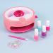 Color Fusion Light Up Nail Dryer Set for Girls & Teens - Includes 4 Polish Colors, Dryer, File, Cuticle Pusher - Ages 8 - Buy Online on GoSupps.com