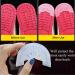 Buy Sole Protector for Sneakers | Strong Self-Adhesive Repair Plates for Air Jordan | Non-Slip Heel Pad | Transparent | Men's & Women's Size 11-12 - Buy Online on GoSupps.com