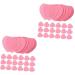 FOMIYES 400 Sheets Eyelash Cleaning Pads Nail Dip Powder Remover Nail Polish Remover Heart Shaped Nail Wipes Cotton Nail Wipes Lash Remover Nail Polish Pads Gel Remover Pads