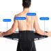 Back Support Lower Back Brace Provides Pain Relief Breathable Lumbar Decompression Support Belt Waist Trainer For Men Women Keeps Your Spine Straight Safe (Color : Black Size : M) lofty ambition Black M - Buy Online on GoSupps.com